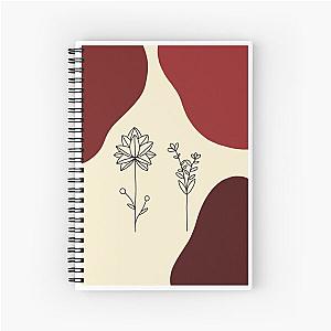 Simply red Spiral Notebook