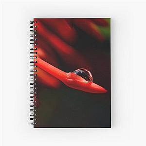 simply red Spiral Notebook