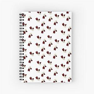 Simply Red Rose Spiral Notebook