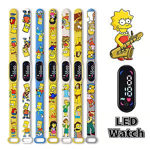 The Simpsons Cartoon Characters Electronic Watch