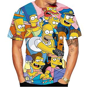 The Homer Simpsons Funny Cartoon Summer Unisex T-Shirts