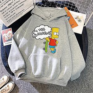 The Simpsons Cute Cartoon Characters Print Hoodies