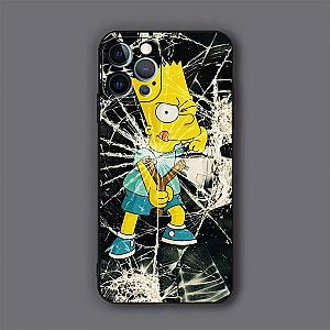 The Simpson Cartoon Phone Case For iPhone 15 Pro Max