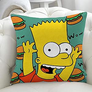 The Simpsons Cartoon Double-side Print Decorative Pillow Case
