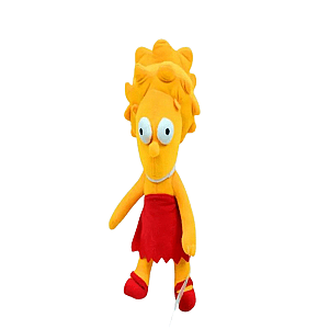 30cm Yellow Lisa The Simpson Stuffed Toy Plush