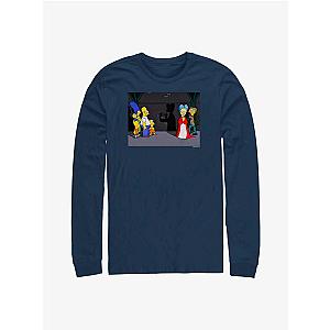 The Simpsons Long Sleeves - The Simpsons Shadow Burns Long-Sleeve T-Shirt