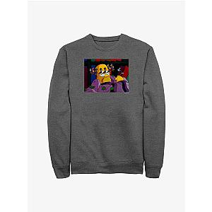 The Simpsons Sweatshirts - The Simpsons Dizzy Homer Crew Sweatshirt