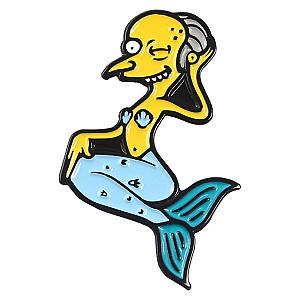 The Simpsons Pins - The Simpsons Mermaid Pin