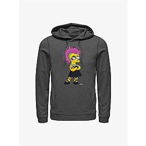 The Simpsons Hoodies - The Simpsons Lisa Punk Hoodie