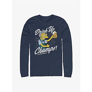 The Simpsons Long Sleeves - The Simpsons Drink Up Moe Long-Sleeve T-Shirt