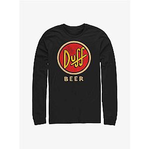 The Simpsons Long Sleeves - The Simpsons Vintage Duff Dark Long-Sleeve T-Shirt