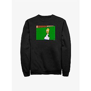 The Simpsons Sweatshirts - The Simpsons Homer Bush Crew Sweatshirt