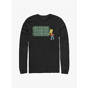 The Simpsons Long Sleeves - The Simpsons Bart Instigate A Revolution Long-Sleeve T-Shirt