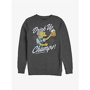 The Simpsons Sweatshirts - The Simpsons Drink Up Moe Crew Sweatshirt
