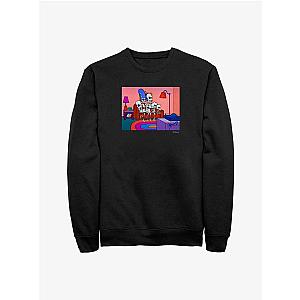 The Simpsons Sweatshirts - The Simpsons Treehouse Of Horror Intro Crew Sweatshirt
