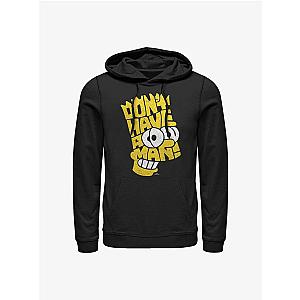 The Simpsons Hoodies - The Simpsons Bart Don't Have A Cow Man Hoodie