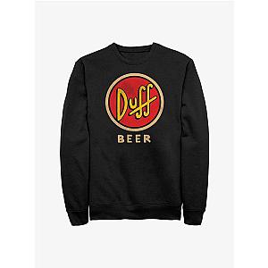 The Simpsons Sweatshirts - The Simpsons Vintage Duff Dark Crew Sweatshirt
