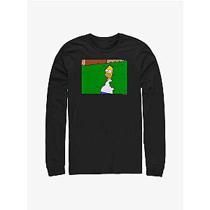 The Simpsons Long Sleeves - The Simpsons Homer Bush Long-Sleeve T-Shirt