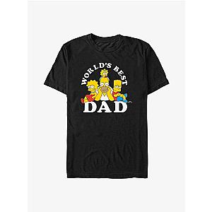 The Simpsons T-Shirts - The Simpsons Father's Day World's Best Dad T-Shirt