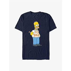 The Simpsons T-Shirts - The Simpsons Father's Day Number 1 Dad Homer T-Shirt