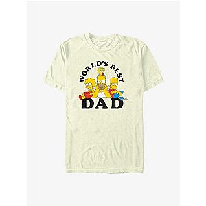 The Simpsons T-Shirts - The Simpsons Father's Day World's Best Dad T-Shirt