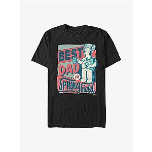 The Simpsons T-Shirts - The Simpsons Best Dad In Springfield Homer T-Shirt