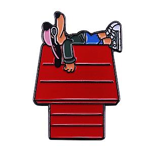 The Simpsons Pins - The Simpsons Lining On The Red House Pin