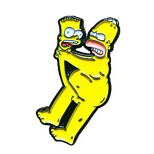 The Simpsons Pins - The Simpsons Collar Pin