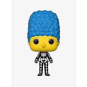 The Simpsons Funko Pop - Funko The Simpsons Halloween Pop! Television Skeleton Marge Vinyl Figure