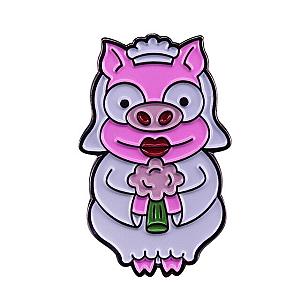 The Simpsons Pins - The Simpsons Pig Bride Pin