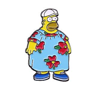 The Simpsons Pins - The Simpsons Flowers Dress Pin
