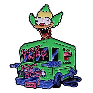 The Simpsons Pins - The Simpsons Guess Who Fat Boy Pin