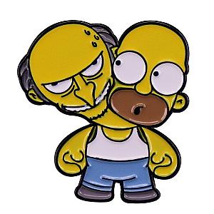 The Simpsons Pins - The Simpsons The Two Heads Pin