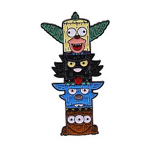 The Simpsons Pins - The Simpsons Four Elements Pin