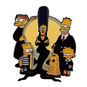 The Simpsons Pins - The Simpsons Wednesday Family Pin
