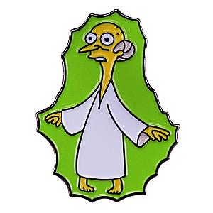 The Simpsons Pins - The Simpsons Green God Pin