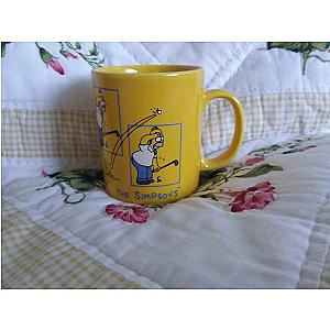 Vintage The Simpsons Staffordshire England Ceramic Mug