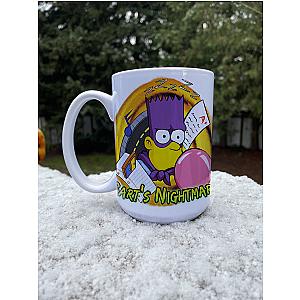 The Simpsons Bart's Nightmare 15 Oz Mug