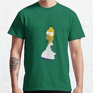 The Simpsons T-Shirts - Homer in the Bushes Classic T-Shirt