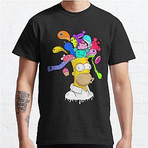 The Simpsons T-Shirts - Mens Best Homer Got Looney Gifts For Movie Fans Classic T-Shirt