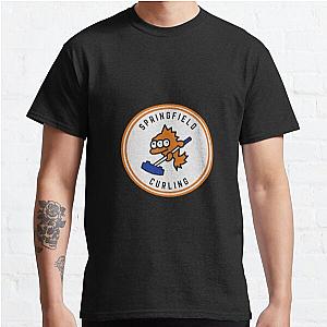 The Simpsons T-Shirts - Springfield curling Classic T-Shirt