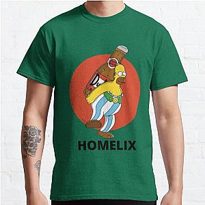 The Simpsons T-Shirts - Homer in asterix and obelix version Classic T-Shirt