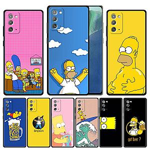 The Simpsons Cases - Cute The Simpsons Matte Case TPU Soft Casing Cover