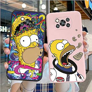 The Simpsons Cases - The Simpsons Boy Case TPU Cover Soft Cartoon Funny Bumper Shell Funda