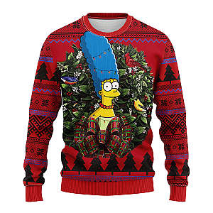 Marge Simpson Christmas Sweater Gift from The Simpsons for