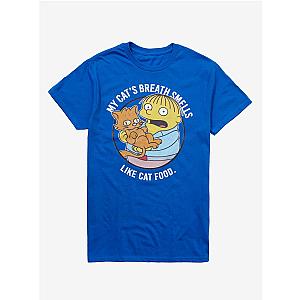 The Simpsons T-Shirts - The Simpsons Ralph Cat Breath T-Shirt