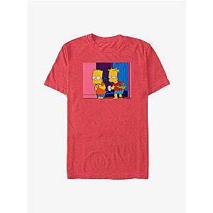 The Simpsons T-Shirts - The Simpsons Bart &amp; Hugo T-Shirt