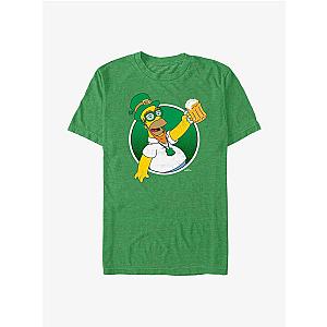 The Simpsons T-Shirts - The Simpsons Homer Leprechaun T-Shirt