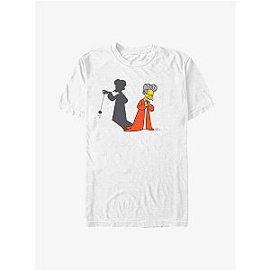 The Simpsons T-Shirts - The Simpsons Dracula Burns T-Shirt
