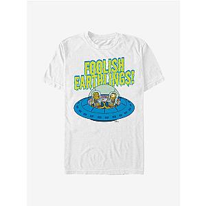 The Simpsons T-Shirts - The Simpsons Foolish Earthlings T-Shirt